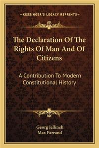 The Declaration Of The Rights Of Man And Of Citizens
