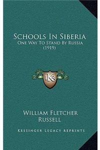 Schools in Siberia