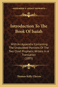 Introduction To The Book Of Isaiah