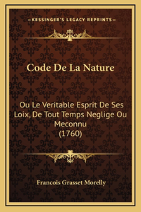 Code De La Nature