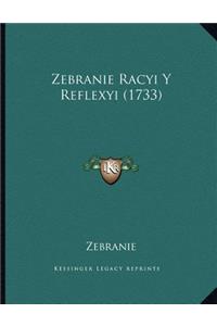 Zebranie Racyi Y Reflexyi (1733)