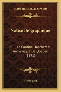 Notice Biographique