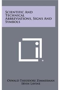 Scientific and Technical Abbreviations, Signs and Symbols