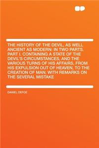The History of the Devil, as Well Ancient as Modern