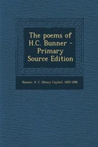 The Poems of H.C. Bunner - Primary Source Edition