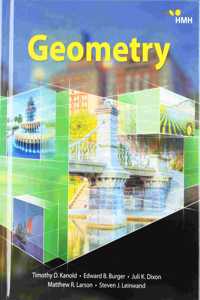Student Edition Hardcover Geometry