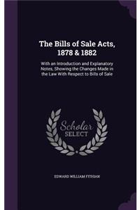 Bills of Sale Acts, 1878 & 1882