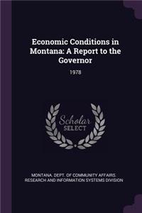 Economic Conditions in Montana