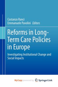 Reforms in Long-Term Care Policies in Europe