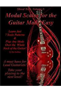 Modal Scales for the Guitar Made Easy