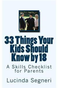 33 Things Your Kids Should Know by 18