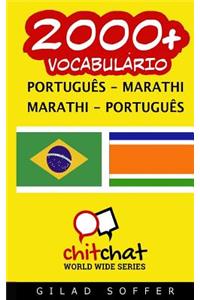 2000+ Portugues - Marathi Marathi - Portugues Vocabulario