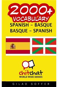 2000+ Spanish - Basque Basque - Spanish Vocabulary