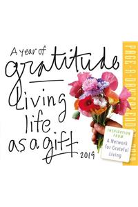 2019 a Year of Gratitude Page-A-Day Calendar