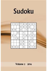 Sudoku: Volume 2 2016