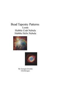 Bead Tapestry Patterns loom Hubble Crab Nebula Hubble Helix Nebula
