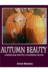 Autumn Beauty Grayscale Photo Coloring Book