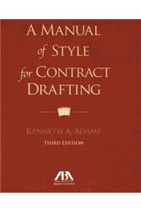 Manual of Style for Contract Drafting