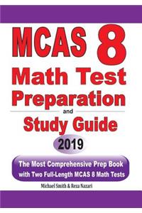 MCAS 8 Math Test Preparation and study guide