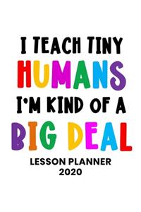 Lesson Planner 2020