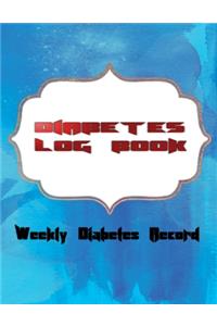 Daily Diabetes Log Book For Kids