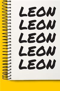Name LEON A beautiful personalized