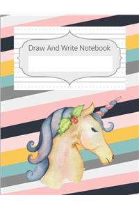 Draw And Write Notebook