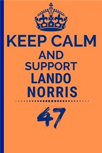 Keep Calm And Support Lando Norris
