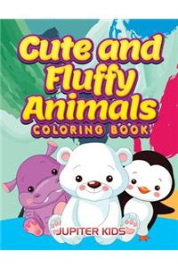 Cute and Fluffy Animals Coloring Book