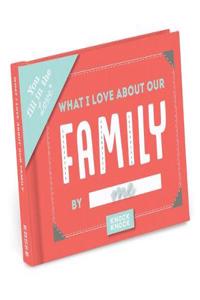 Knock Knock What I Love About our Family Fill in the Love Journal