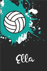 Ella Volleyball Notebook