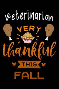 Veterinarian very Thankful this Fall