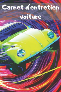 Carnet d'entretien voiture