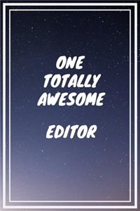 One Totally Awesome Editor