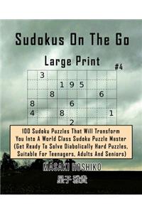 Sudokus On The Go - Large Print #4