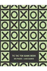 Tic Tac Toe Game Book