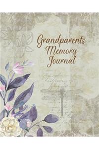 Grandparents Memory Journal