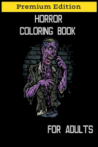 Horror Coloring Book for Adults