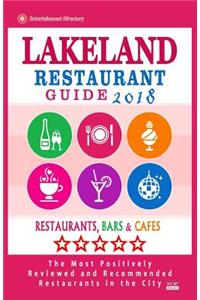 Lakeland Restaurant Guide 2018