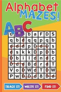 Alphabet Mazes Book