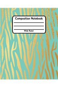 Composition Notebook Wide Ruled