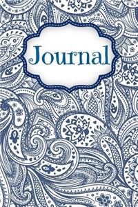 Paisley Blue Journal