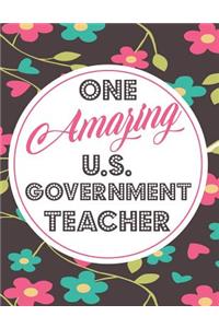 One Amazing U.S. Government Teacher