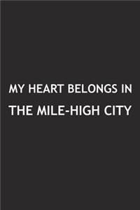 My Heart Belongs in the Mile High City