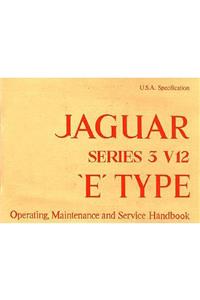 Jaguar E-Type V12 Ser 3 (Us) Handbook