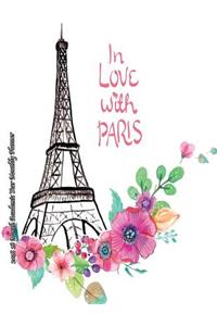 In Love With Paris 2018 18 Month Academic Year Monthly Planner