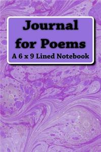 Journal for Poems