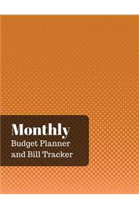 Monthly Budget Planner and Bill Tracker