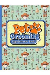 Pet Grooming Appointment Book