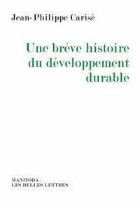 Breve Histoire Du Developpement Durable